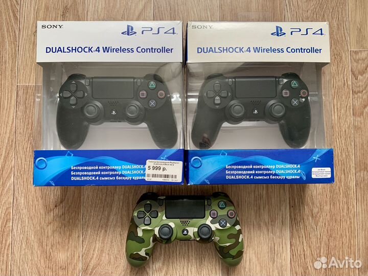 Оригинал DualSense и DualShock