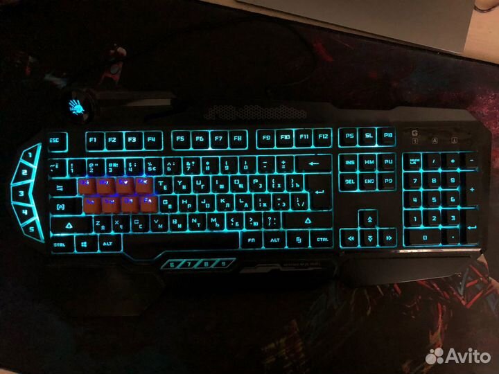 Клавиатура проводная A4Tech Bloody B318