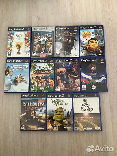 PS2, Sony PlayStation 2, диски, лицензия
