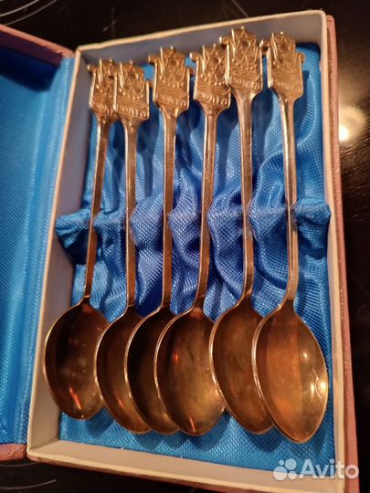 Ложки чайные мельхиоровые СССР