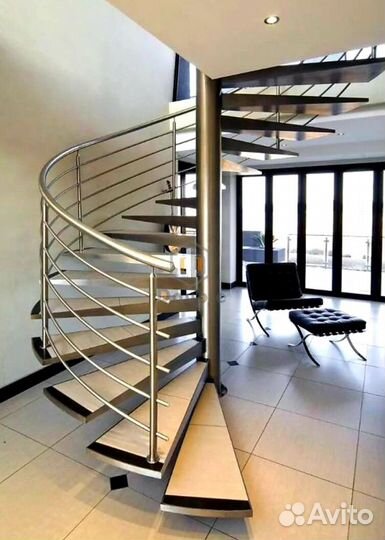 Перила для лестниц из нержавеющей стали