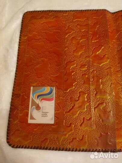 Олимпиада 80.Кожаная папка Олимпиада 80