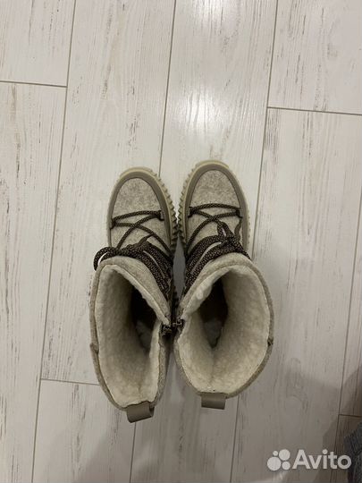 Валенки зимние на подошве натуральные Shoiberg