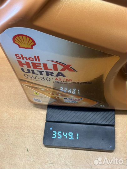 Масло моторное Shell Helix Ultra 0W-30 A5/B5