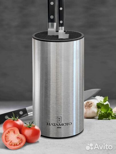 Подставка для Ножей hatamoto pwbs-15D-SLV