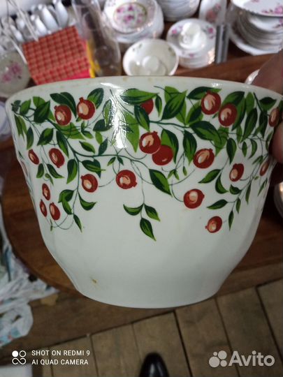 Крюшонница фарфор, Рига и розетки