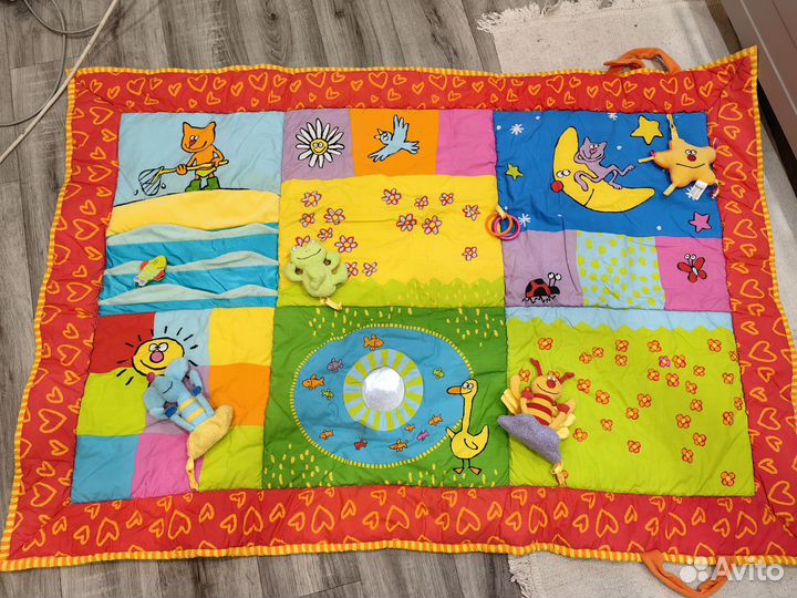 Детский развивающий коврик TAF Toys 100*150