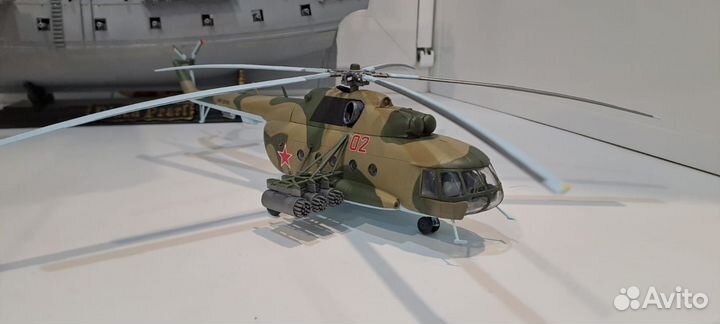 Модель вертолета ми-8мт