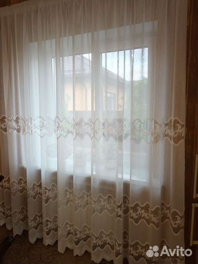 Шторы и тюль новые