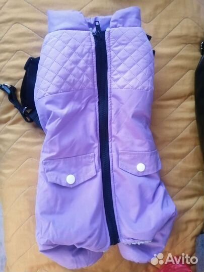 Комбинезон для маленькой собаки новый (на девочку)