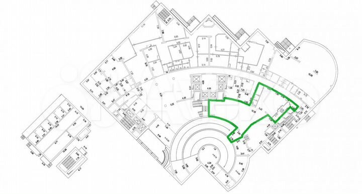 Сдам офисное помещение, 206 м²