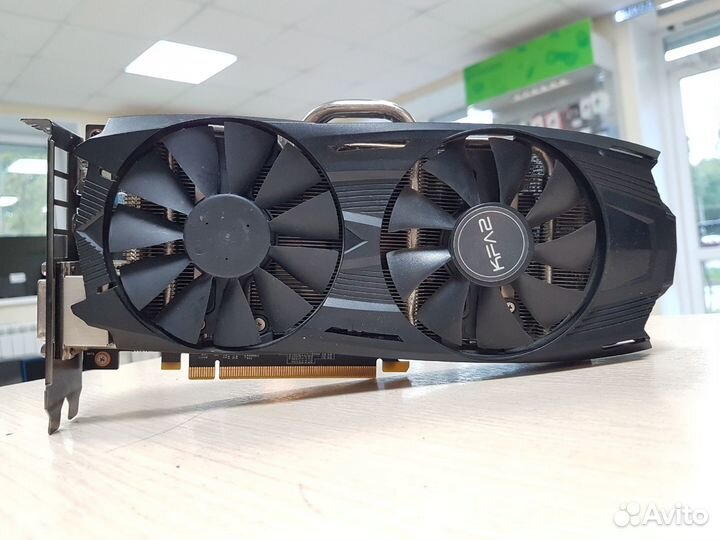 Видеокарта KFA2 GeForce GTX 1060 EX OC Black 3Gb