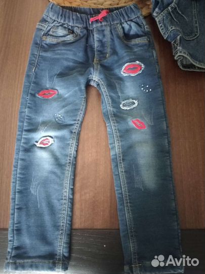 Джинсы для девочки