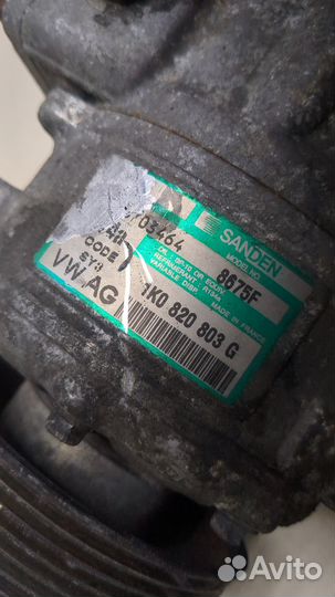 Компрессор кондиционера Volkswagen Touran, 2004