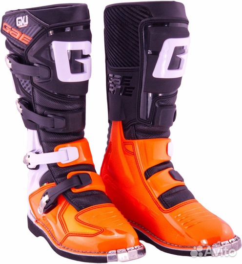 Ботинки Gaerne GX-J детские (Черный/Оранжевый, 38)