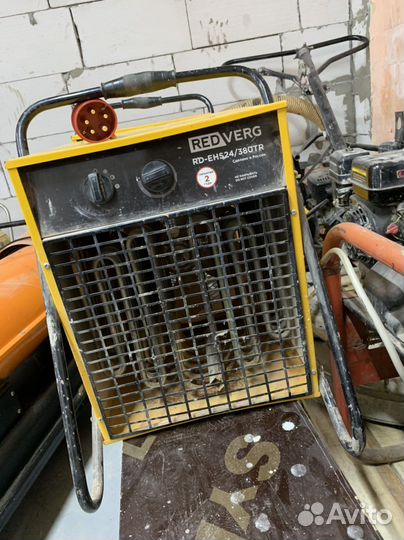 Пушка тепловая 380 вольт RS-EHS24/380TR