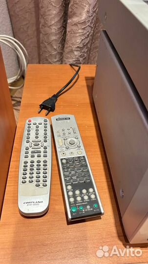 Комплекс усилитель+DVD+акустика+сабвуфер