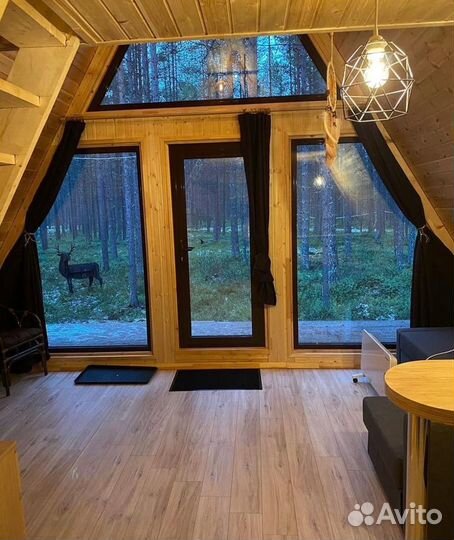 A-frame midi 6x6 дом под ключ строительство