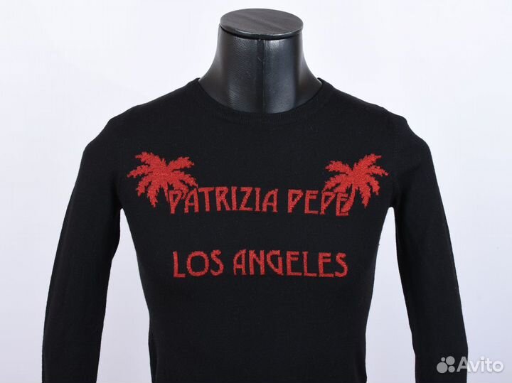 Шерстяная кофта свитер Patrizia Pepe Los Angeles