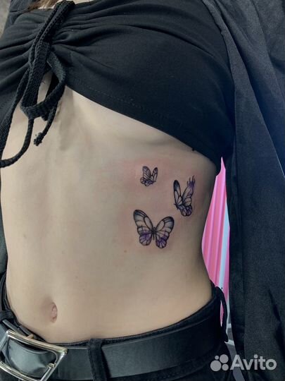 Модель на тату у проф мастера