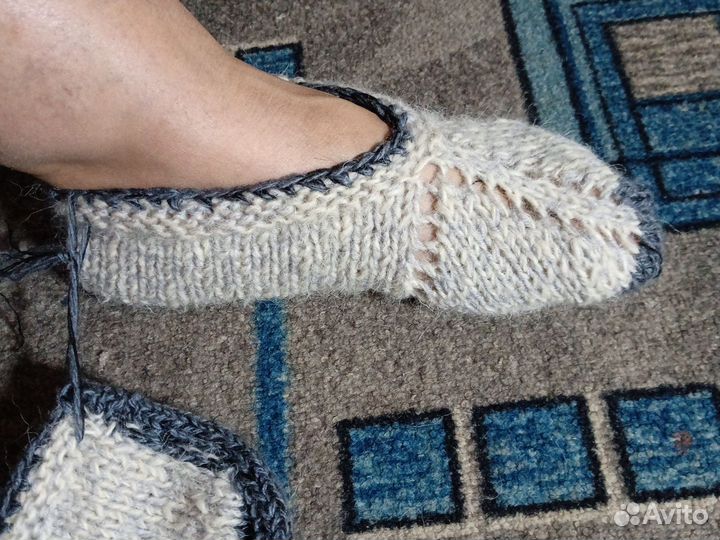 Теплые вязанные вещи