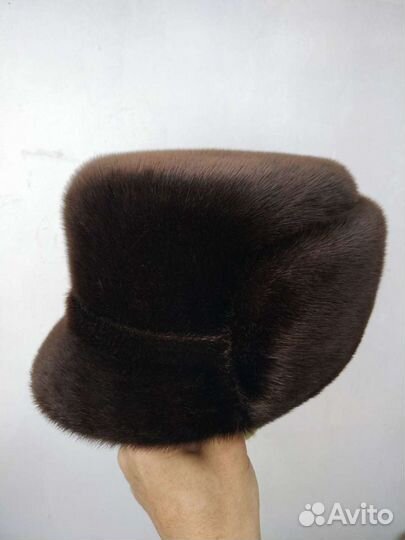 Шапка мужская норка 55-56
