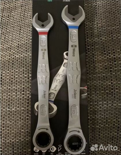 Wera Joker с кольцевой трещоткой 10, 13, 17, 19