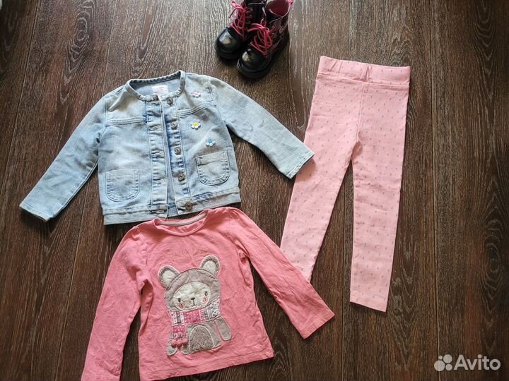 Вещи пакетом на девочку 92-98