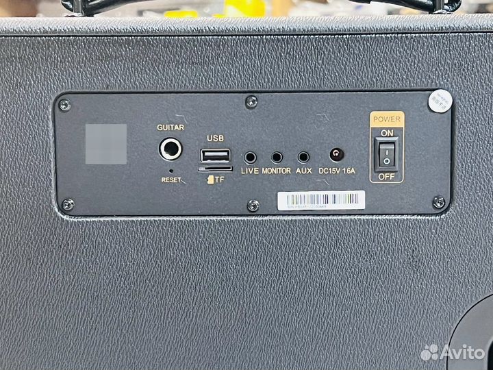 Мощная колонка караоке W-King K6S 100W