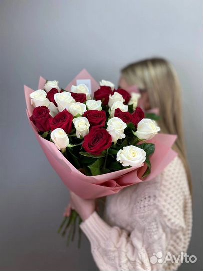 25 роз букет 51 101