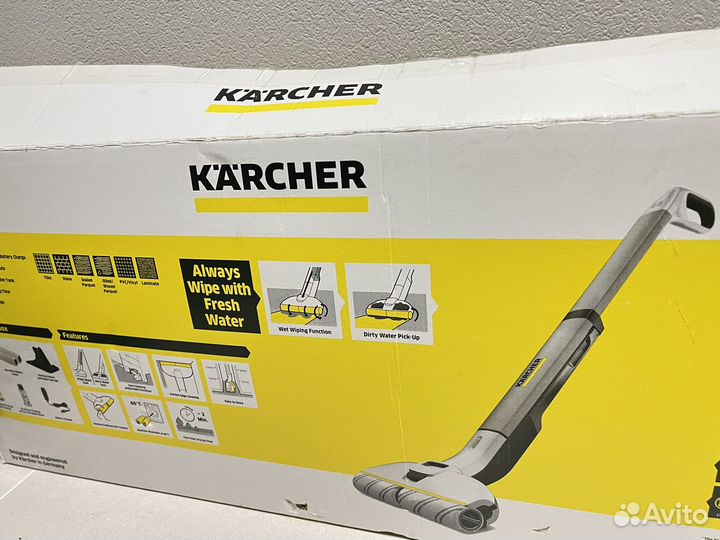 Электрошвабра karcher FC 3 cordless
