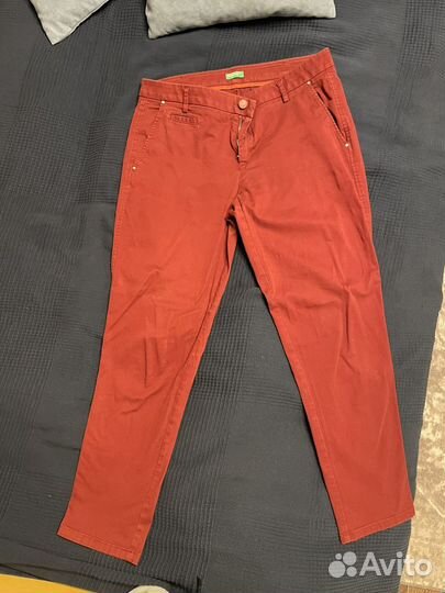 Хлопковые женские брюки United Colour of benetton