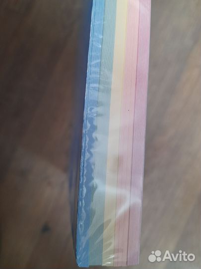 Бумага цветная А4