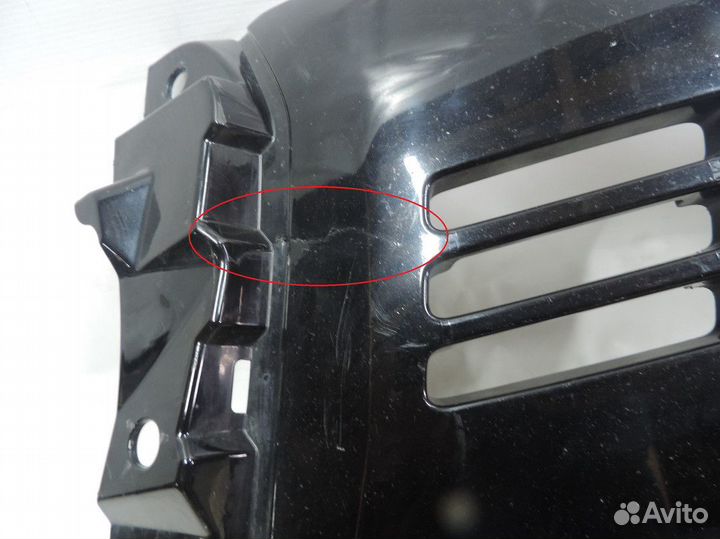 Накладка переднего бампера Mitsubishi Outlander 20