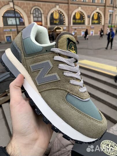 New balance 574 Stone island 