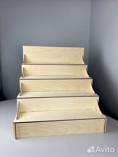 Витрина настольная полка лесенка стеллаж