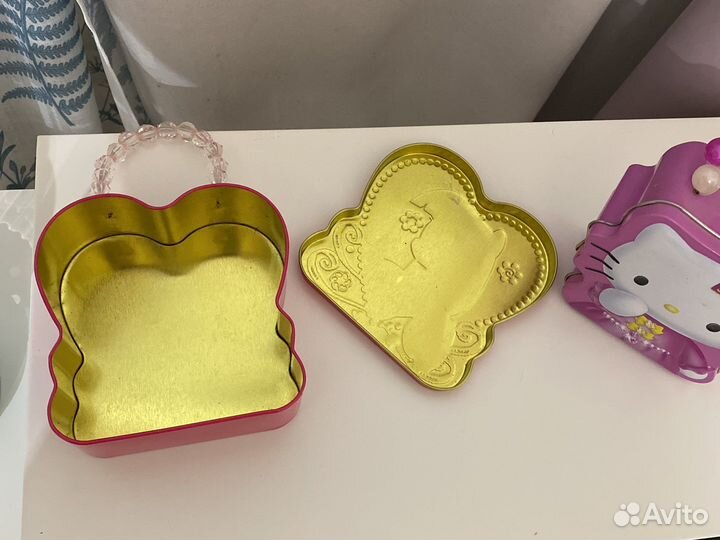 Жестяные баночки Pony Hello Kitty