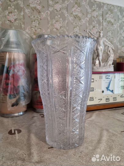 Хрустальные вазы Чехия