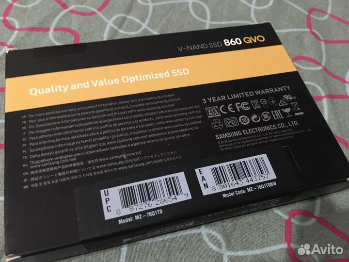 Ssd samsung 1TB Новый