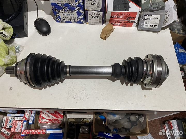 Привод левый skoda yeti