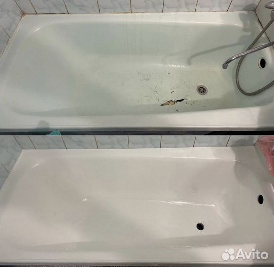 Реставрация ванн жидким акрилом