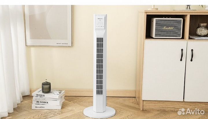 Вентилятор колонный с пультом новый