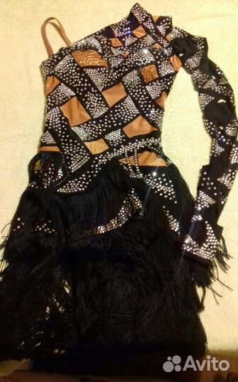 Платье для занятий бальными танцами