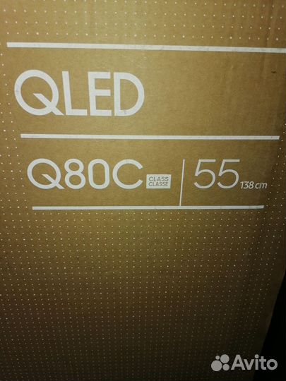 Телевизор Samsung qled qe55q80c (2023) в наличии