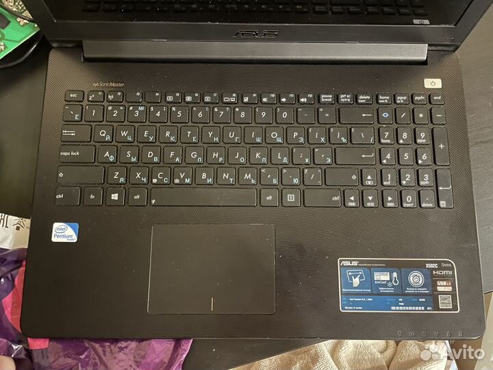 Ноутбук Asus Intel/4GB/750GB 15.6