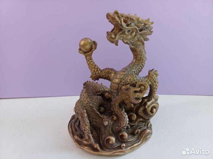 Статуэтка бронза Дракон