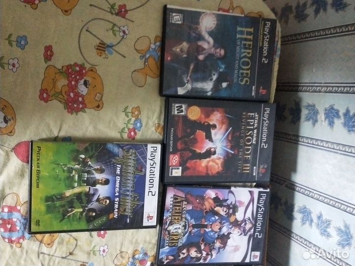 Диски на sony playstation 2