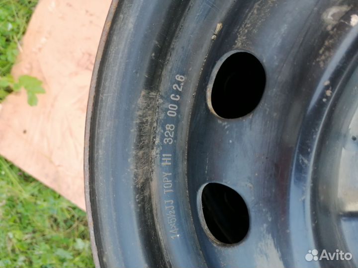 Штампованные диски r 14 5*110