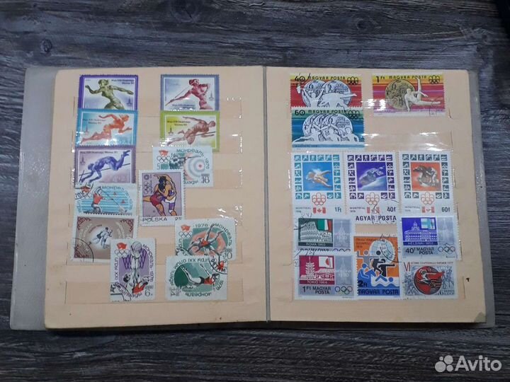 Почтовые марки СССР и разных стран