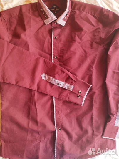 Рубашка мужская,с длинным рукавом